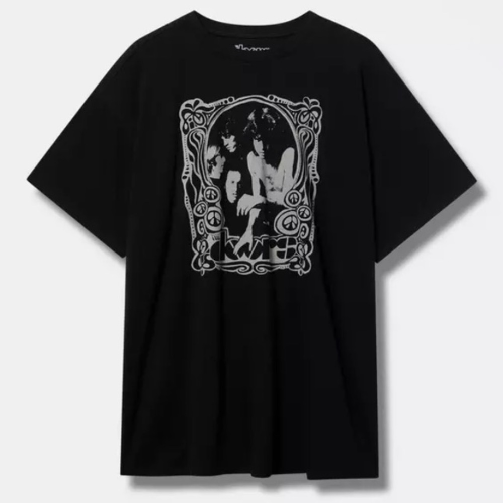 TORRID NWT The Doors Oversized Fit Crew Tee